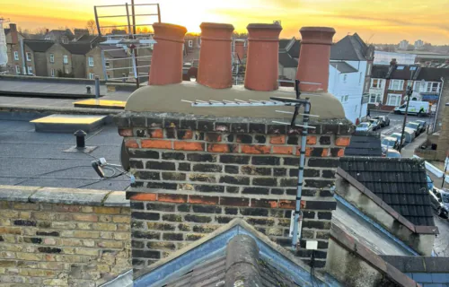 Professional chimney repair and leadwork by WWR Roofing