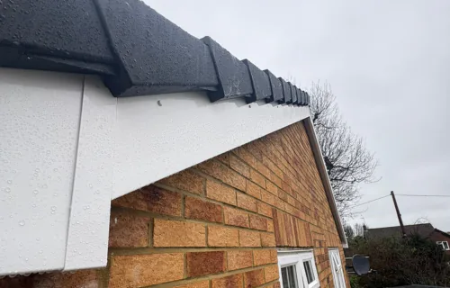 Replacement fascias, soffits and guttering installed by WWR Roofing