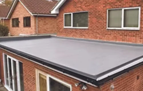 Flat roofing completed by WWR Roofing