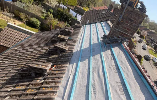 Routine roof maintenance carried out by WWR Roofing