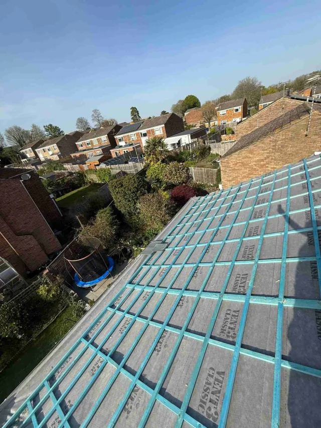 Roof underlay and timber battens