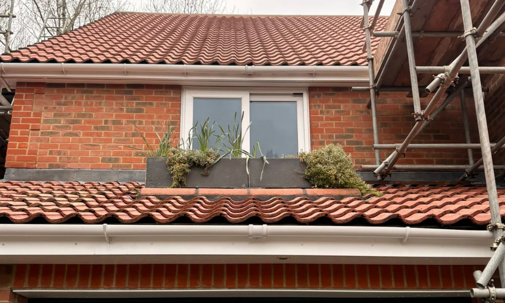 Professional roof moss removal completed by WWR Roofing on a residential property on the Isle of Wight
